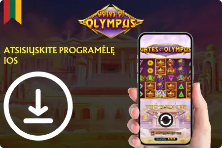 Gates of Olympus Programėlę iOS